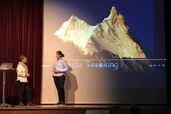 Zoom: Moni freut sich auf die Trekkingreise Manaslu