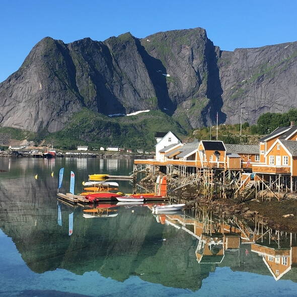 Wanderreise Lofoten mit langen Wanderungen Interne Seite: Lofoten Wanderreise